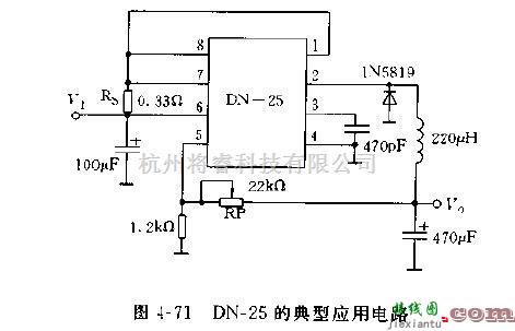 电源电路中的DC-25集成稳压器管脚、结构以及应用电路图  第2张