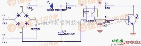 检测电路中的振铃检测电路图  第1张