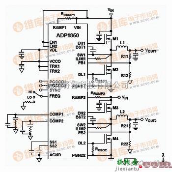 ADP1850简化的方框图  第1张