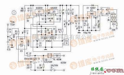 保护电路中的基于霍尔元件的可控硅过流过载保护电路图  第1张