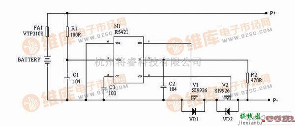 保护电路中的锂离子电池保护电路原理介绍  第1张