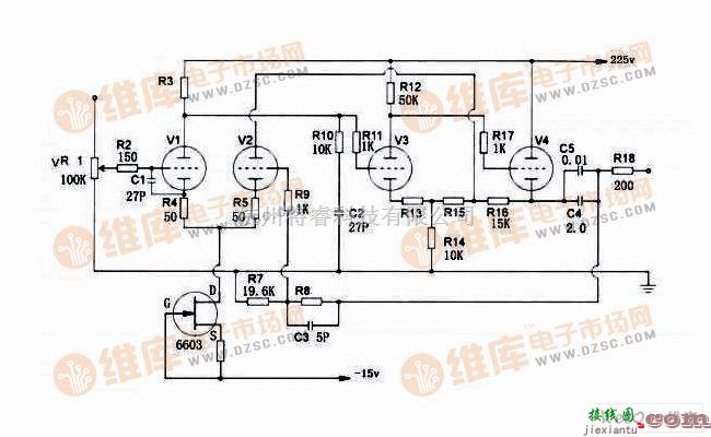 ARC LS7胆前级制作电路图  第1张