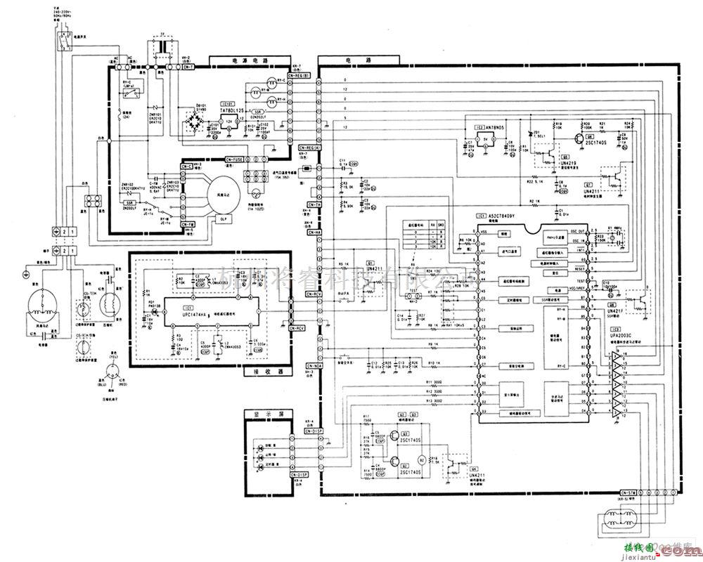 控制电路中的松下703K/903K控制电路图  第1张