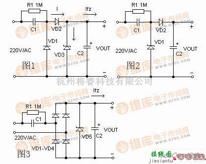 电源电路中的电容降压式电源原理及电路图  第1张
