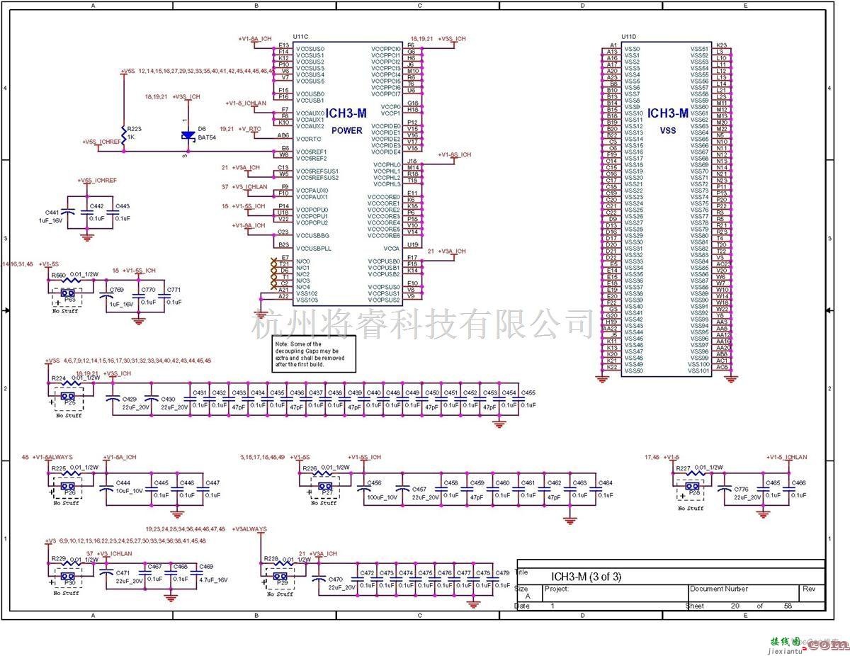 微机电路中的电脑主板电路图 830_20  第1张