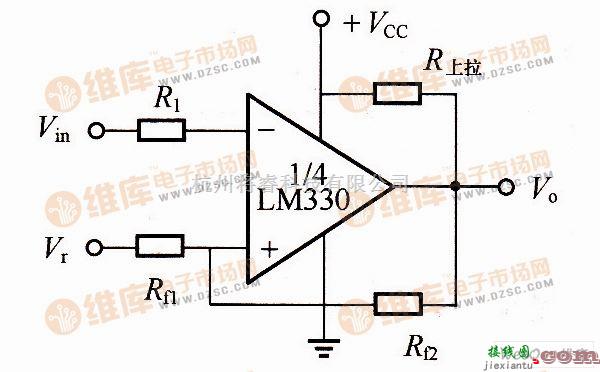 迟滞比较器电路图  第1张