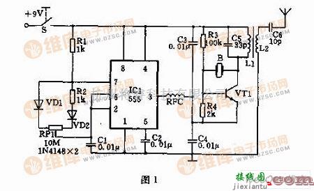 遥控电路（综合)中的无线比例电机遥控器的制作  第1张