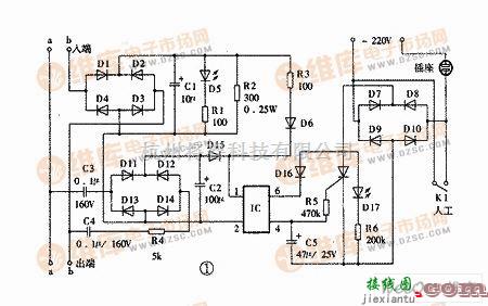 开关电路中的铃流控制的电源开关制作  第1张