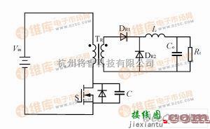 谐振复位正激变换器电路图  第1张