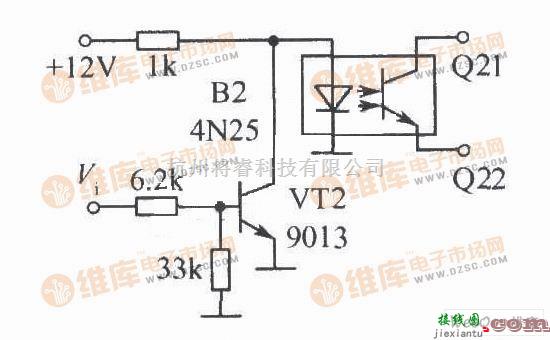 开关电路中的光电耦合器组成的开关电路图(二)  第1张