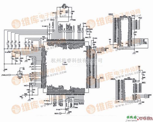 手机维修中的华为A319小灵通手机供电及开机电路  第2张