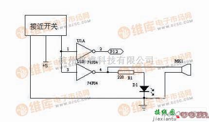 仪器仪表中的金属探测电路图  第1张