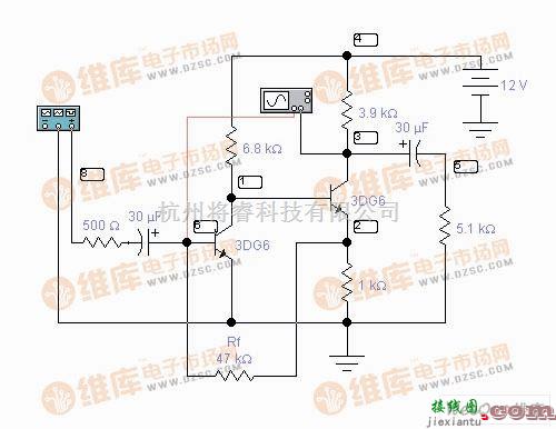 线性放大电路中的两级共射放大电路图  第1张