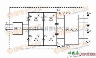 开关稳压电源中的三相电度表专用开关电源模块图  第1张