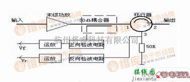 检测电路中的功放正反向检波原理图  第1张