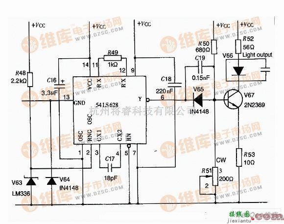 VCO和驱动电路原理图  第1张