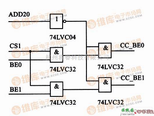 通信电路中的字节信号的译码电路图  第1张