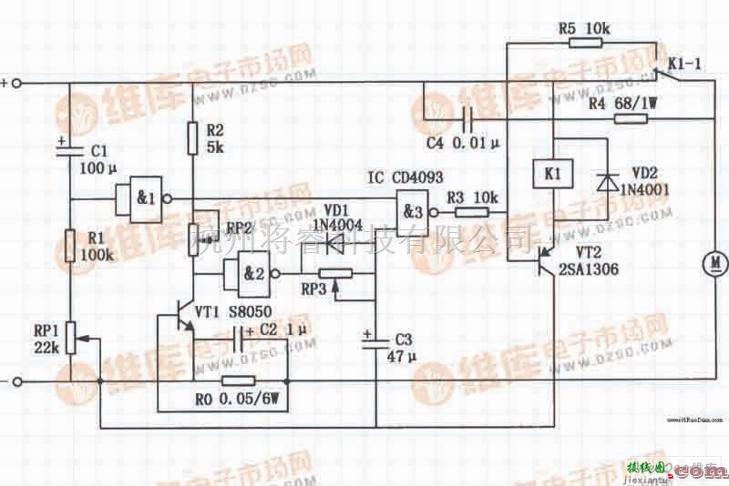 大功率电机过流保护电路  第1张