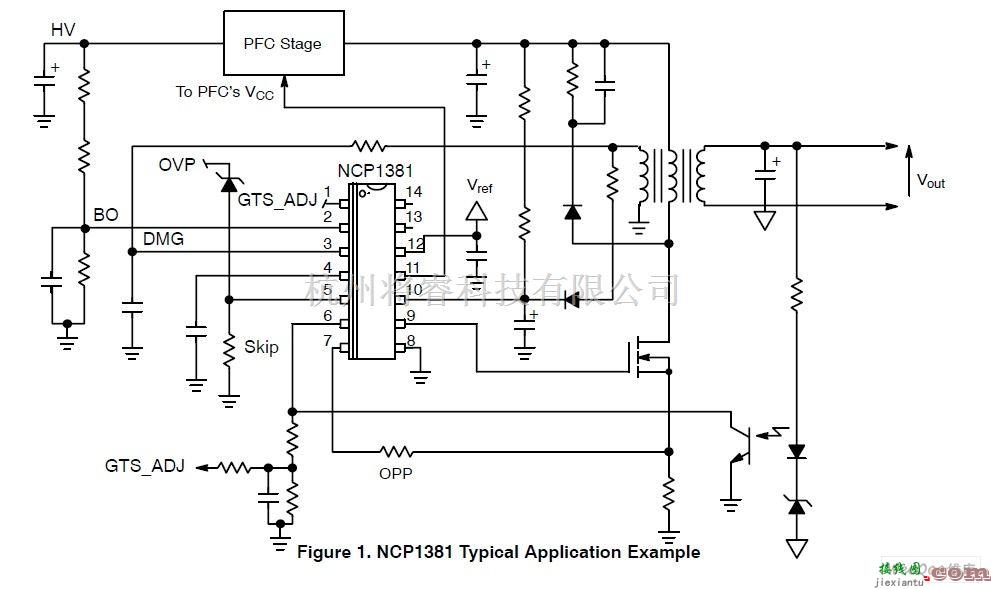 电源电路中的NCP1381设计高功率AC-DC适配器电源电路  第1张