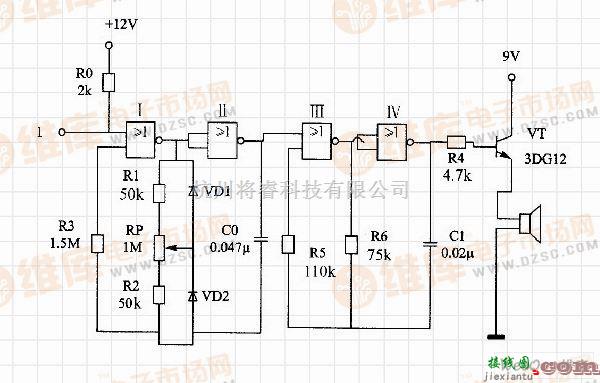 数字电路中的故障报警器  第1张