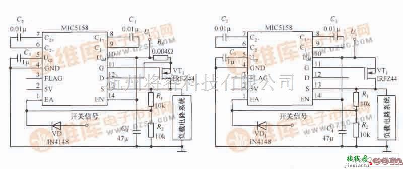 开关电路中的MIC5158构成的高速的上升沿触发的开关电路原理与设计  第1张