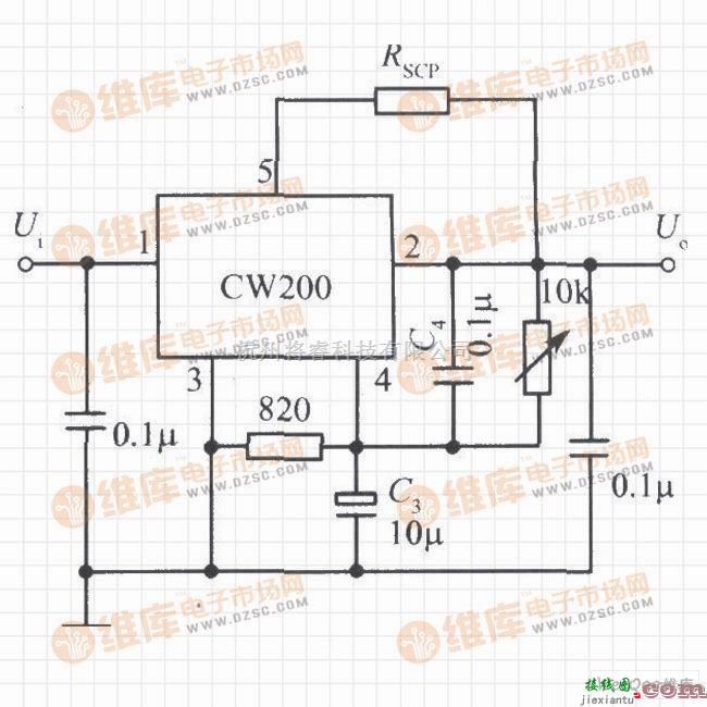 稳压电源中的CW200构成的低纹波集成稳压电源之二  第1张