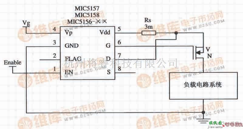 开关稳压电源中的MIC5156-××组成的上升沿触发的大电流开关电路原理与设计  第1张