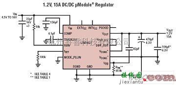 DC-DC中的LTM4627应用电路图  第1张