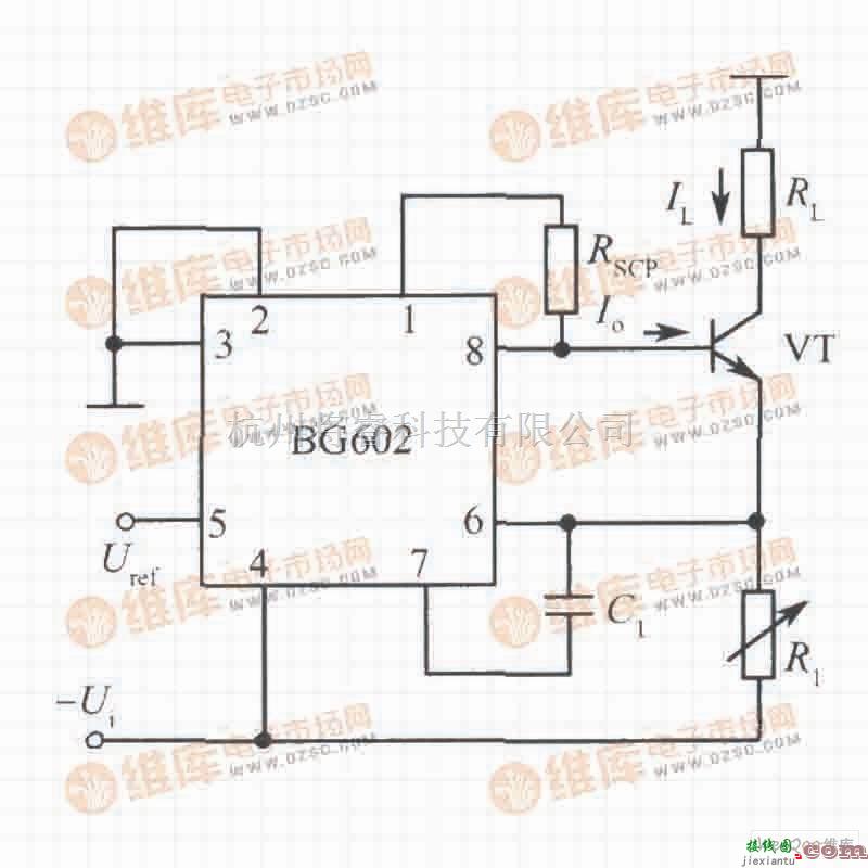 恒流源中的用BG602组成的可调恒流源电路  第1张