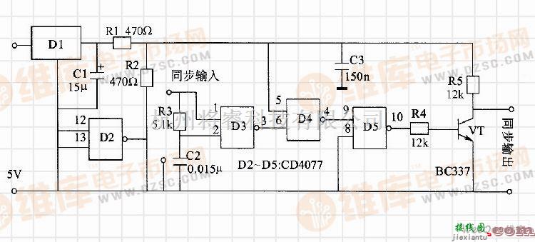 数字电路中的同步信号发生电路  第1张