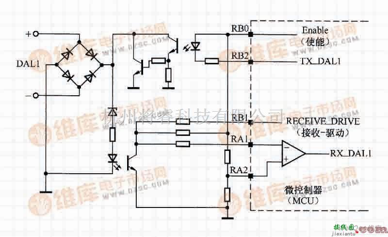 低功率DALI接口电路  第1张