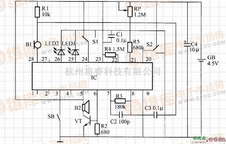 语音电路中的利用SS1002构成的鹦鹉学舌玩具控制器  第1张