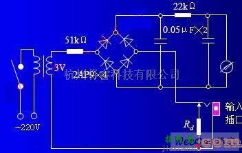 特种集成传感器中的陶瓷湿度传感器电路图  第1张