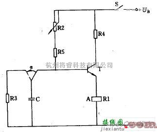 继电器控制中的延迟吸合的继电器电路图  第2张