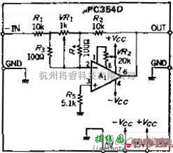 综合电路中的用普通元件构成的高精度极性转换电路图  第1张