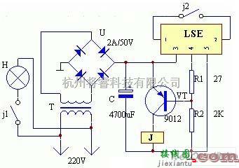 特种集成传感器中的负载传感器LSE应用电路图  第1张