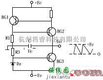 基础电路中的互补管的锯齿波电路图  第1张