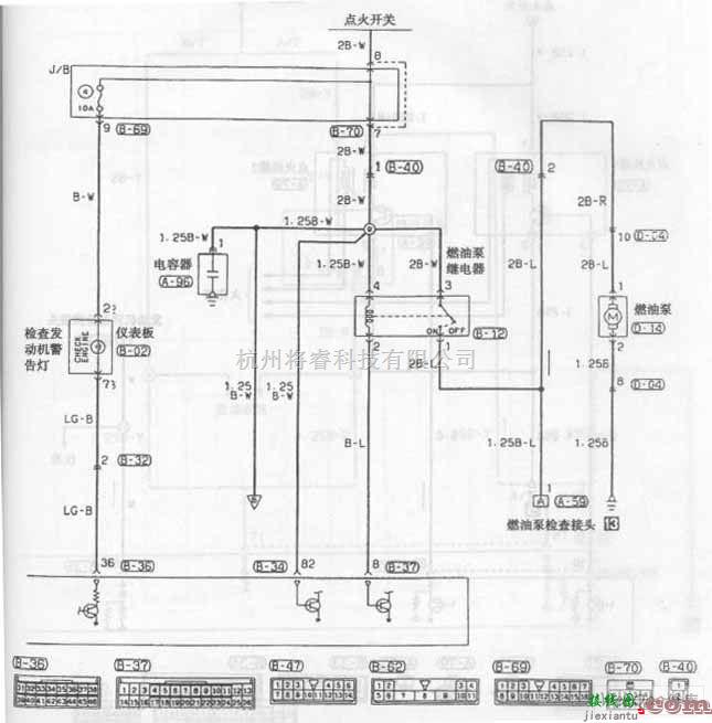 东南中的东南菱帅轿车发动MPI系统电路图二  第1张