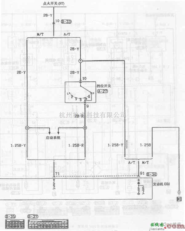 东南中的东南菱帅轿车发动MPI系统电路图四  第1张