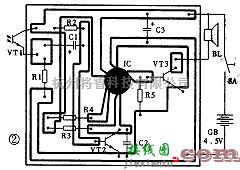 开关电路中的光控式语音警示电路  第2张