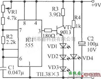 仪器仪表中的数字电路组成的计数器电路图  第1张