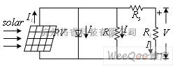 电源电路中的光伏电池等效电路图  第1张