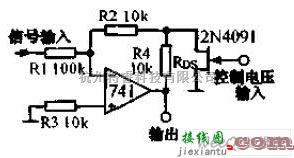 增益可调放大中的宽动态范围增益控制放大器电路图  第1张