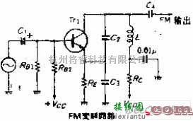 光敏二极管、三极管电路中的采用变容二极管的VHF波段频率调制电路图  第4张