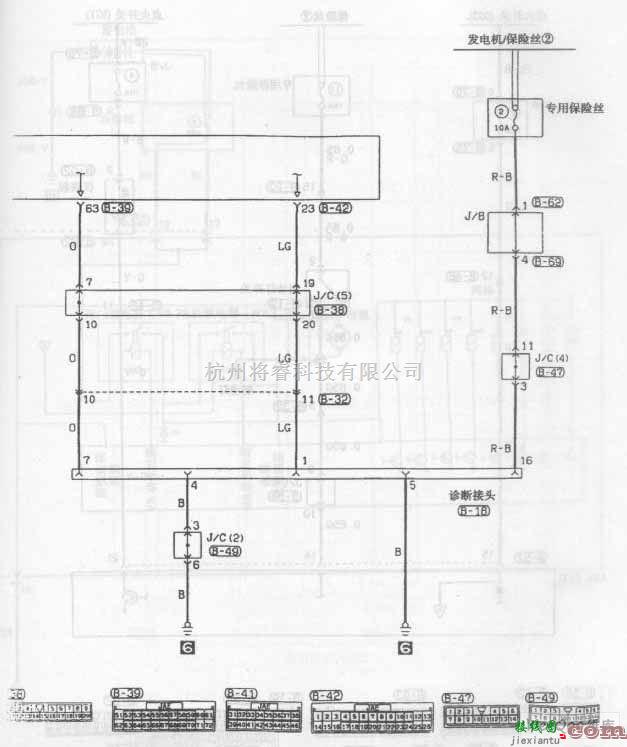 东南中的东南菱帅轿车自动变速器电路图八  第1张