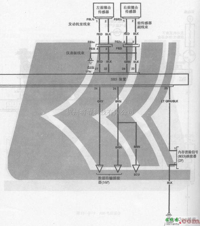 本田中的广州本田飞度轿车SBS电路图二  第1张