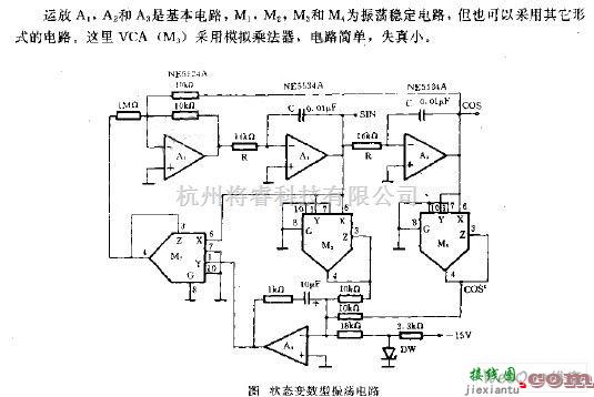 振荡电路中的状态变数型振荡电路图  第1张