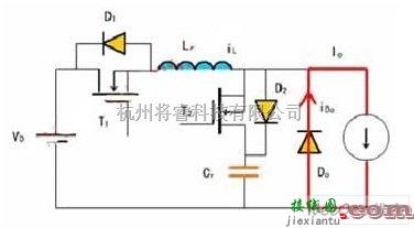 DC-DC中的零电流关断（ZCS）PWM DC／DC变换器电路图  第2张