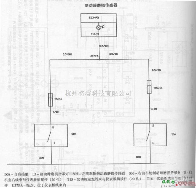 中华轿车ABS电路图三  第1张