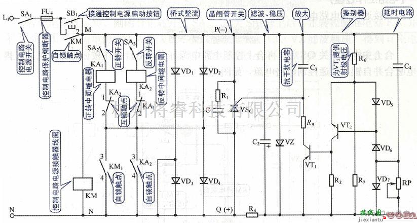 电机控制专区中的双向晶闸管电动机控制电路图二  第1张